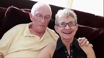 Немецкая бабушка рада большому члену