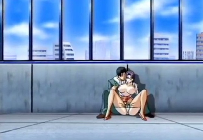 Похотливый хентай офис