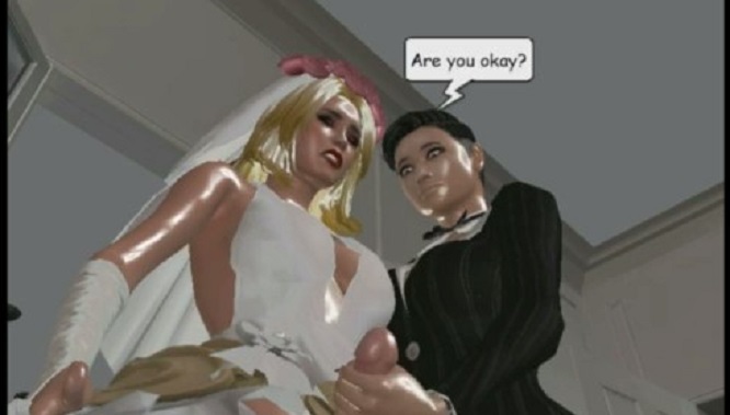 Вот такая пара заключает брак